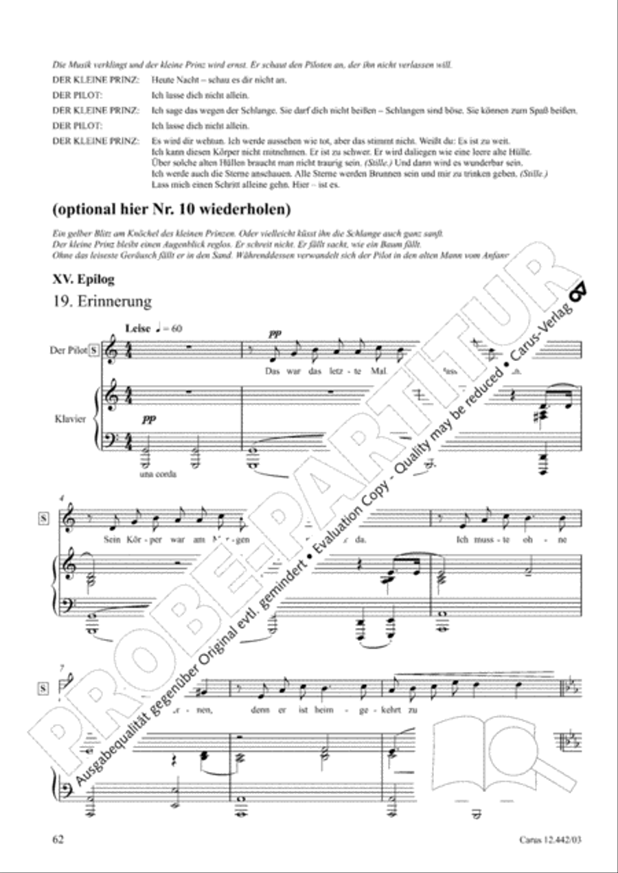 Der kleine Prinz 3-Part scores gallery preview page 64