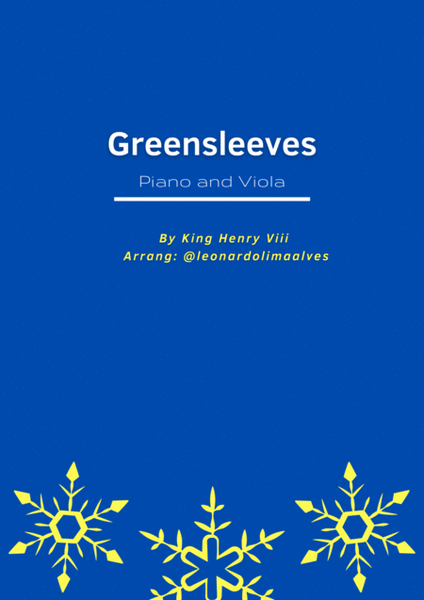 Greensleeves - Piano and Viola image number null