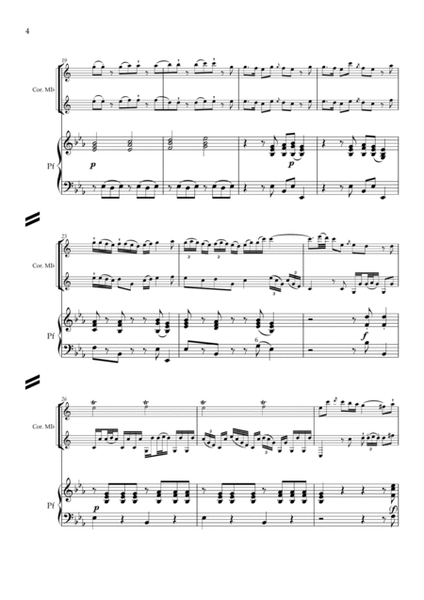 Concerto à 2 corni principali, 2 violini, alto viola obligata e basso