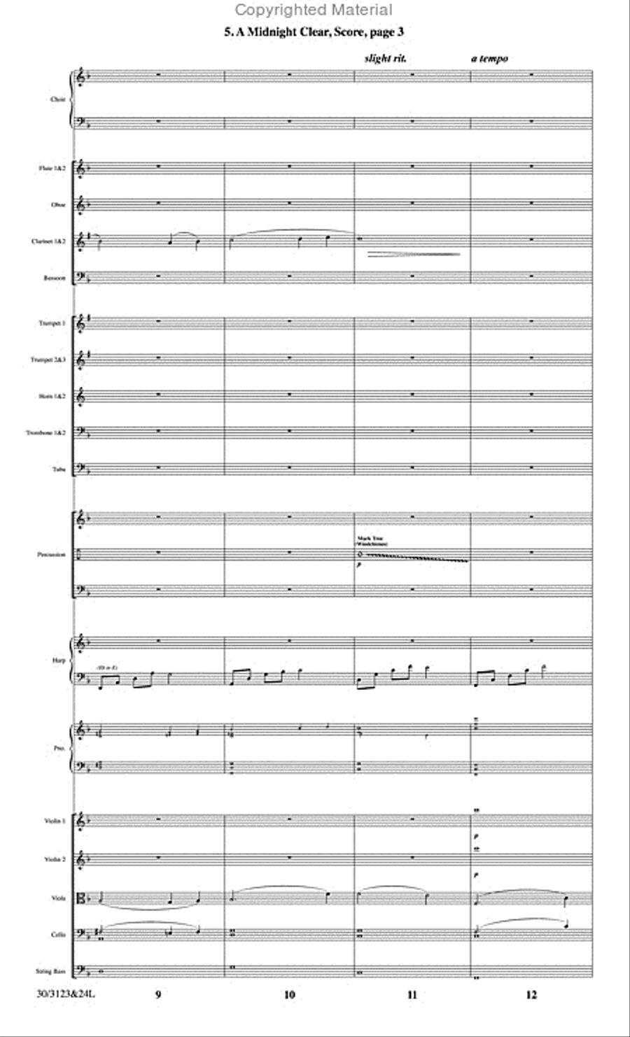 The Christmas Story - Set of Parts Choir scores gallery preview page 38