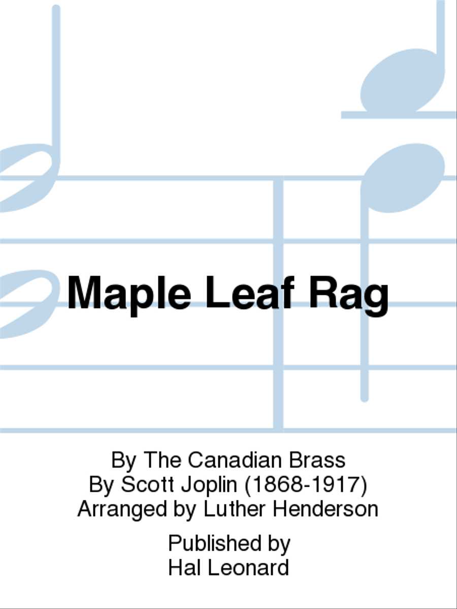 Maple Leaf Rag Brass Quintet scores gallery preview page 1