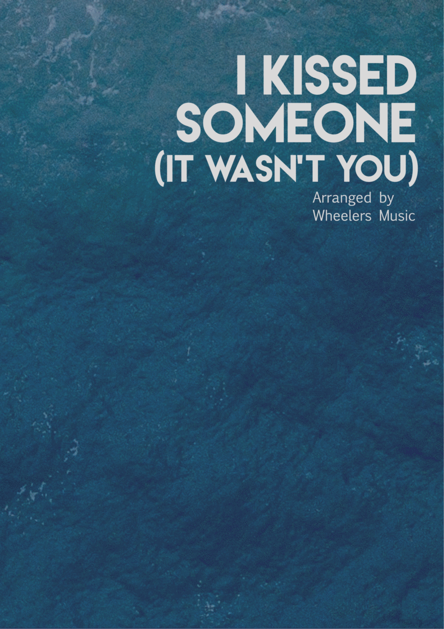 I Kissed Someone (it Wasn't You) Easy Piano scores gallery preview page 1