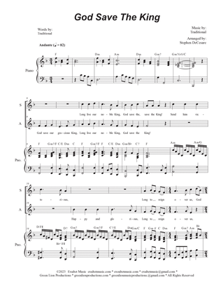 God Save The King (Duet for Soprano and Alto solo)