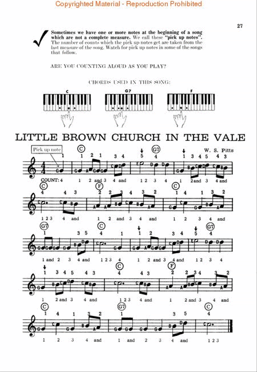 Pointer System for Piano – Complete Edition Piano Method scores gallery preview page 3