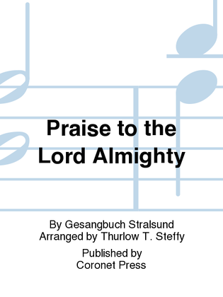 Book cover for Praise To the Lord Almighty