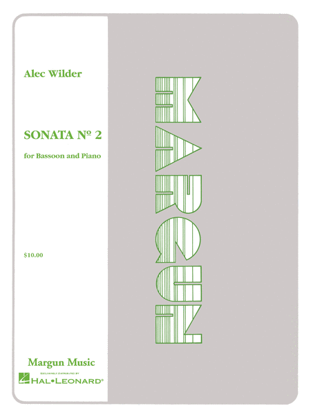 Sonata No 2 for Bassoon and Piano