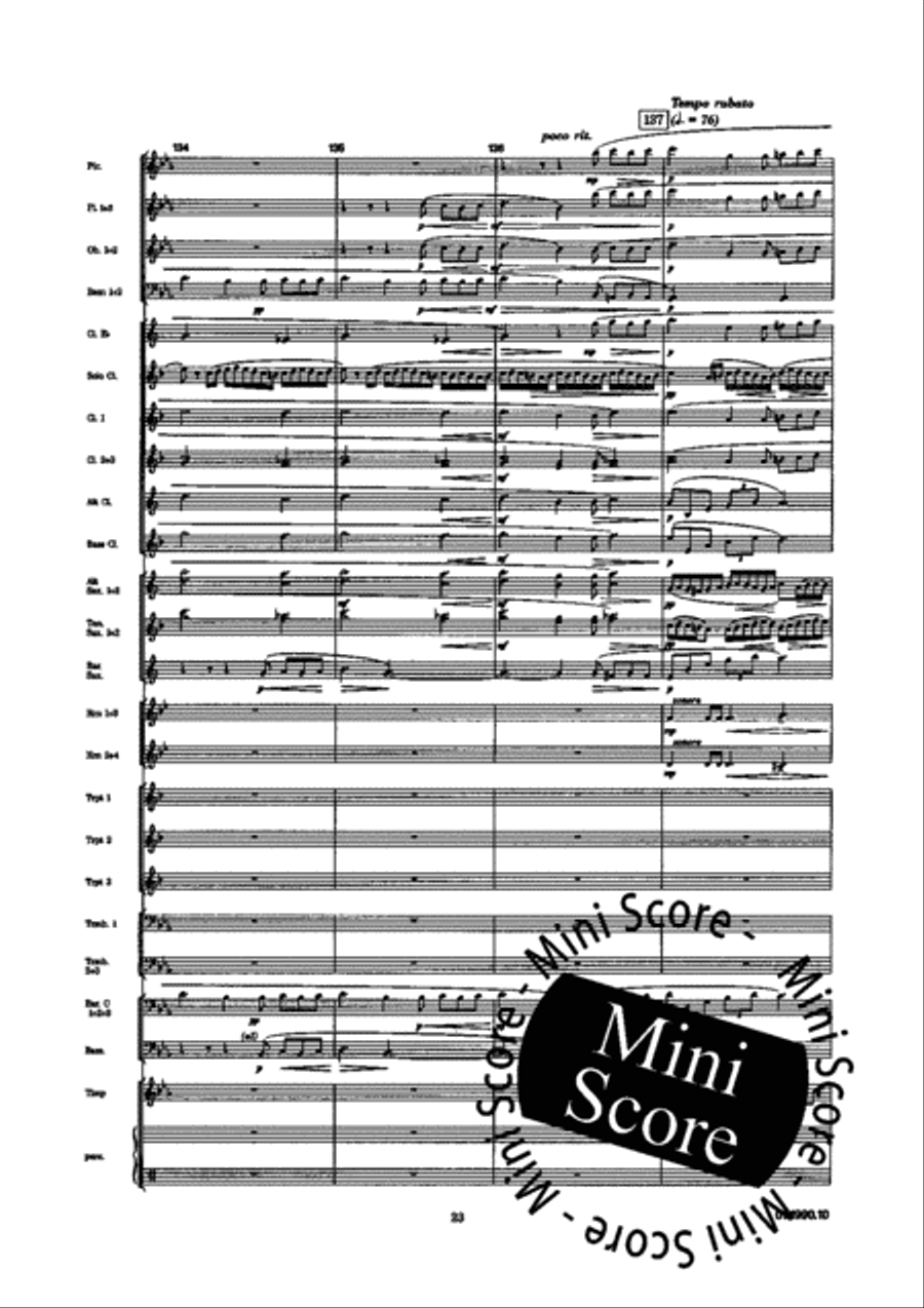 Wald Sinfonie Wald Sinfonie Concert Band scores gallery preview page 31