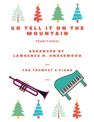 Book cover for Go Tell It on the Mountain for Solo Trumpet