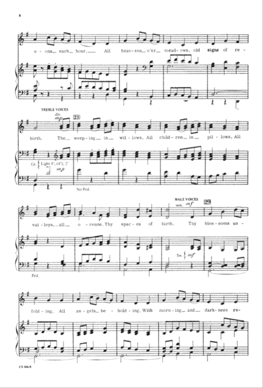 Sacred Anthem Book 3-Part scores gallery preview page 10
