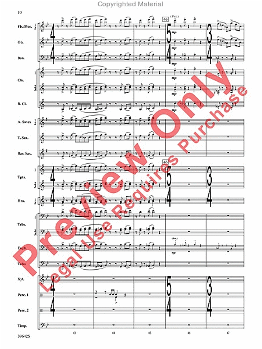 Chroma Concert Band scores gallery preview page 11