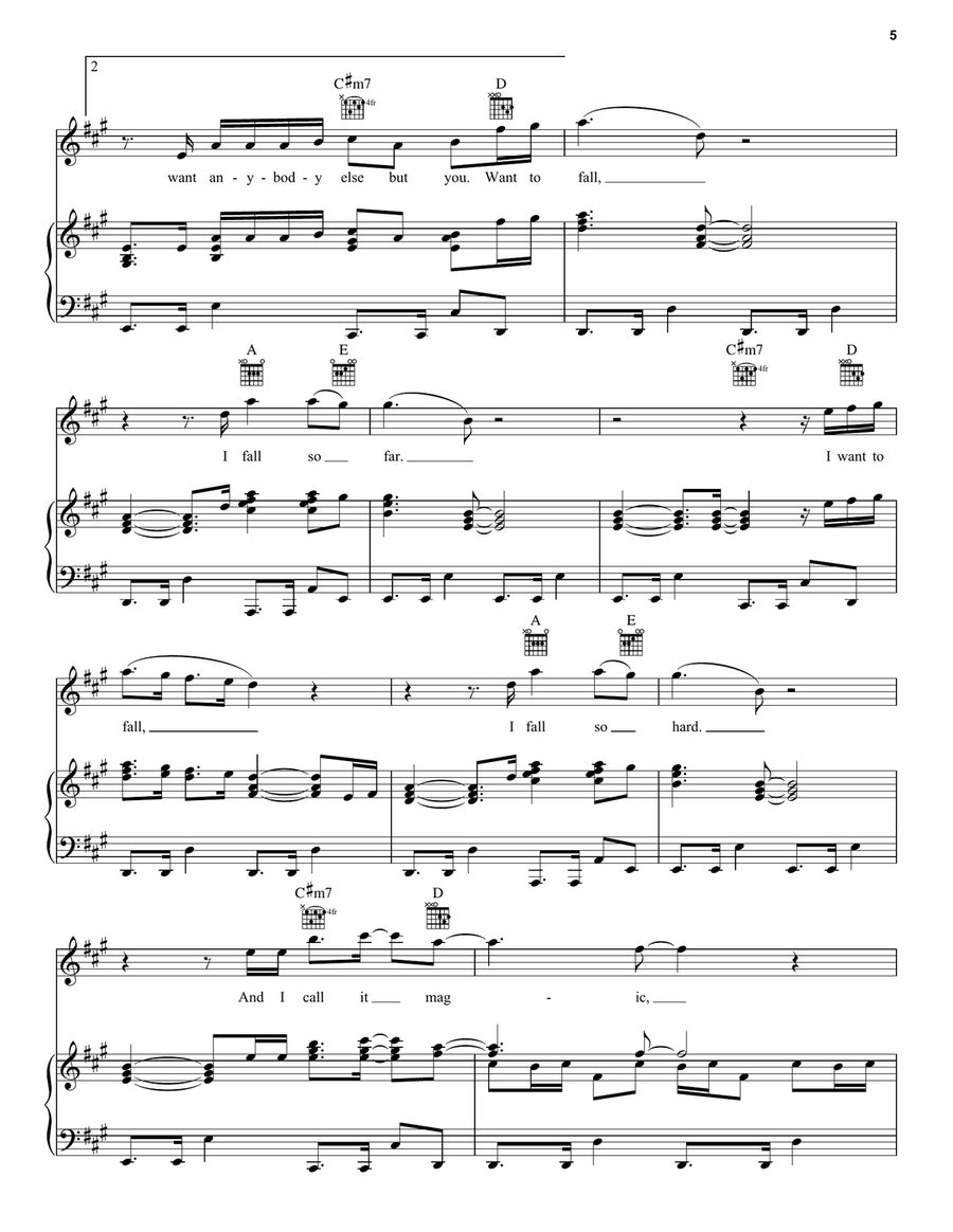 Magic Acoustic Guitar scores gallery preview page 5