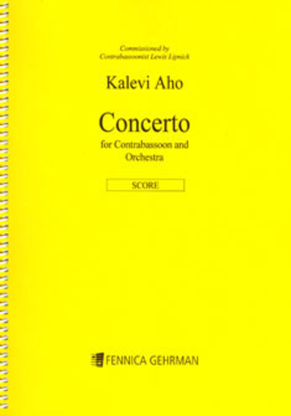 Contrabassoon Concerto