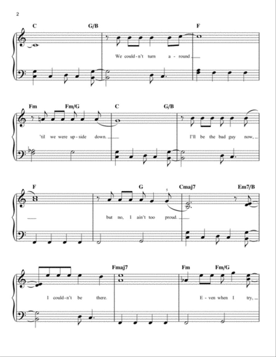 Circles Circles Easy Piano scores gallery preview page 2