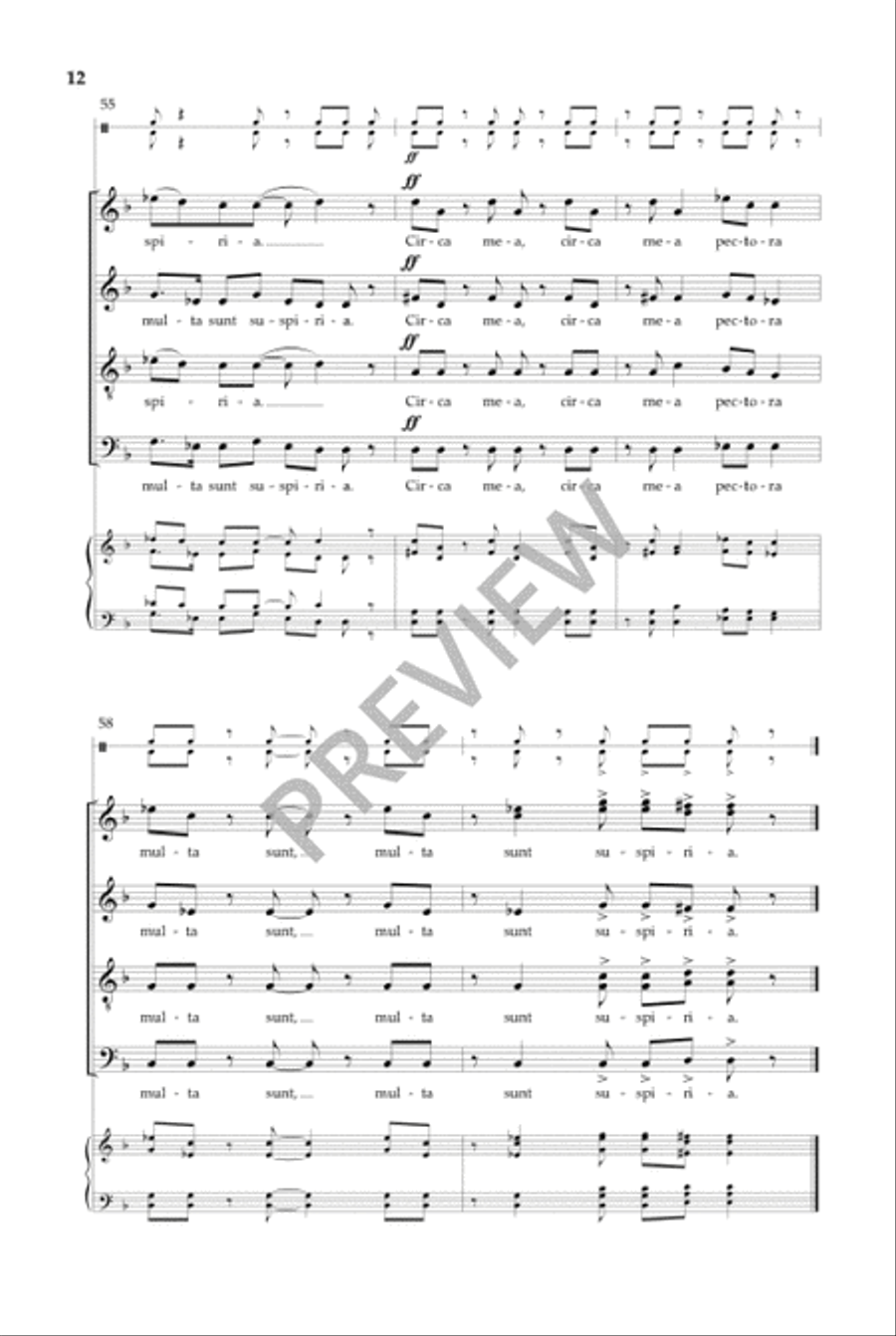 Circa Mea 4-Part scores gallery preview page 13