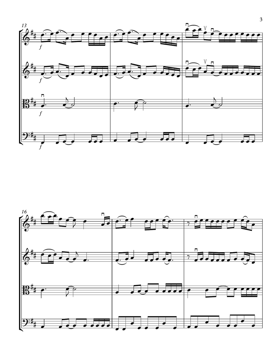 The Bones String Quartet scores gallery preview page 3