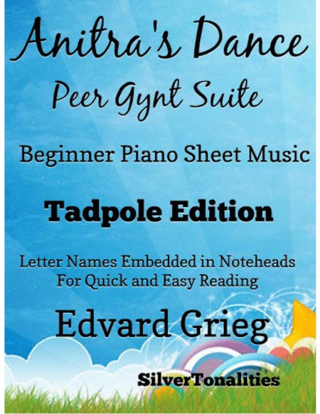 Anitra’s Dance Peer Gynt Suite Beginner Piano Sheet Music 2nd Edition