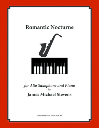 Romantic Nocturne - Alto Sax and Piano