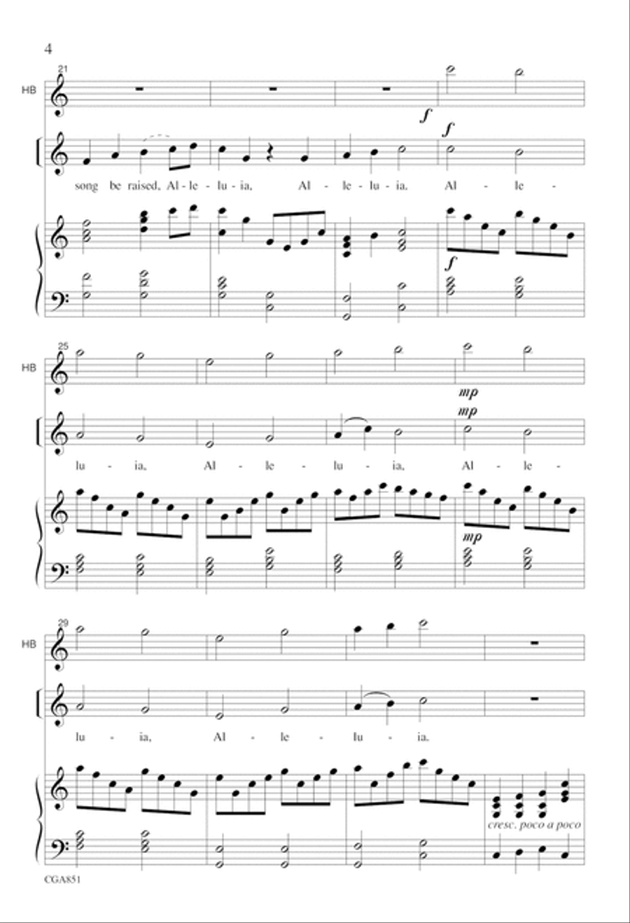 Share the Easter Joy Share the Easter Joy Choir scores gallery preview page 4