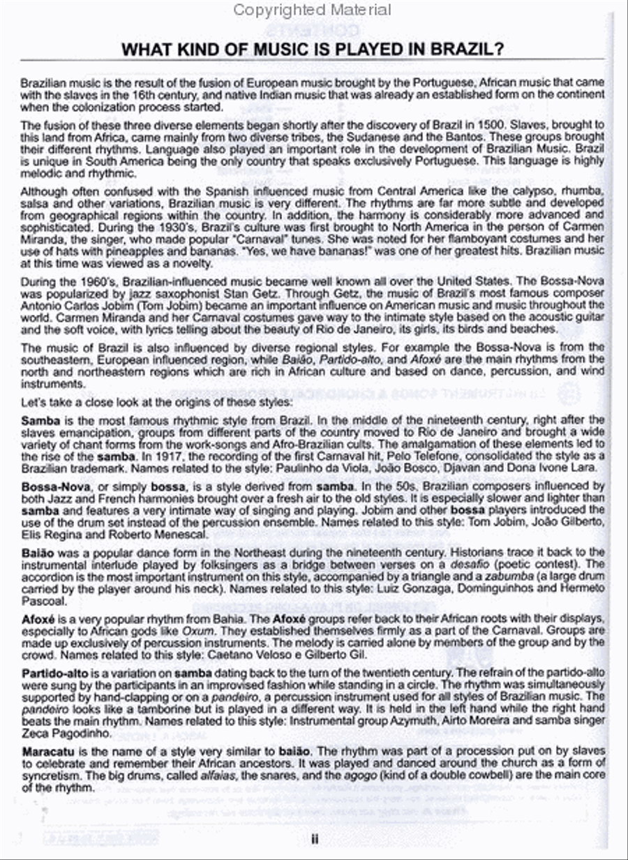 Volume 124 - Brazilian Jazz Voice scores gallery preview page 2