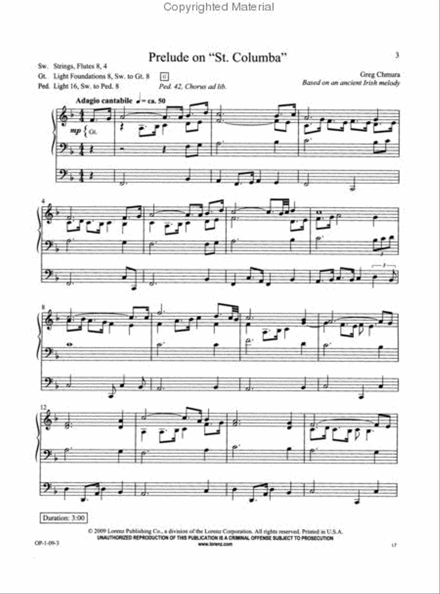 The Organist's Library, Vol. 46 Organ Solo scores gallery preview page 2