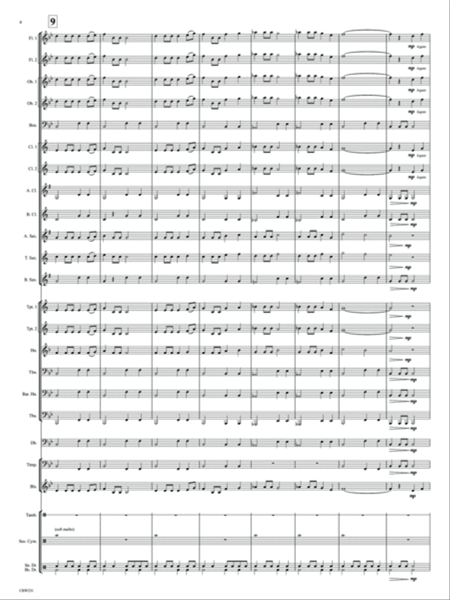 Diadema Concert Band scores gallery preview page 5