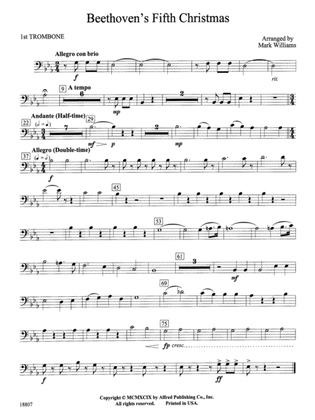 Beethoven's Fifth Christmas: 1st Trombone