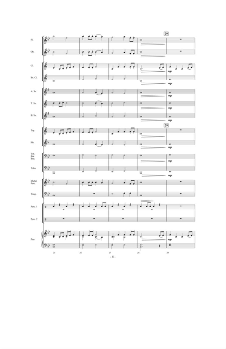 Air of Nobility Air of Nobility Concert Band scores gallery preview page 7