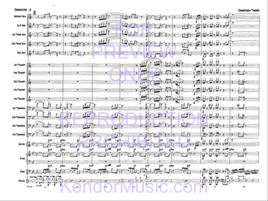 Conspiracy Theory Jazz Ensemble scores gallery preview page 8