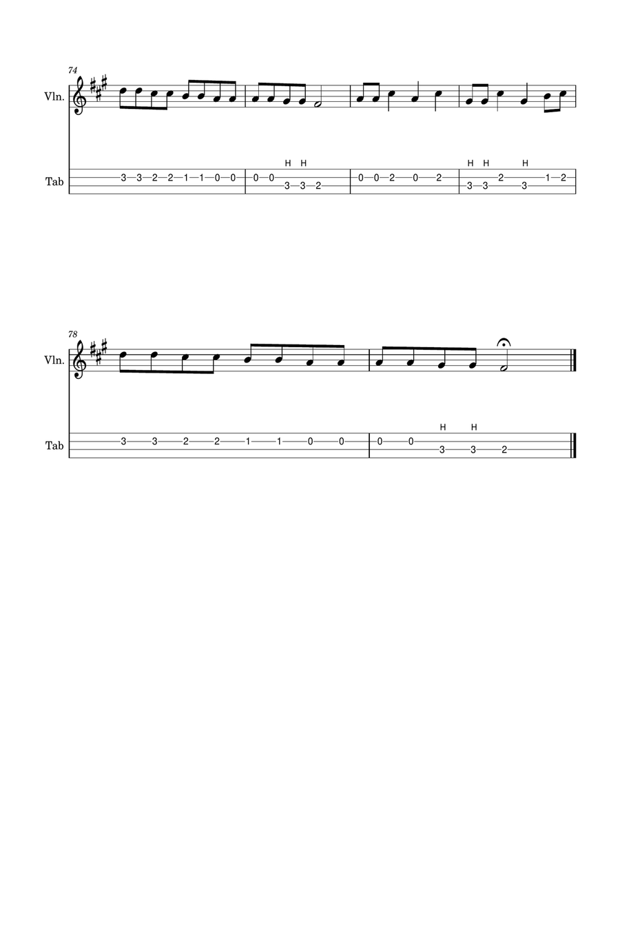 Wildflower Violin Solo scores gallery preview page 4