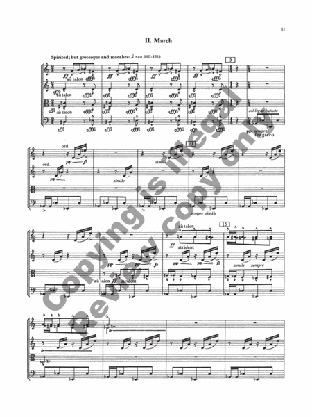 String Quartet No. 3 (Complete Set)
