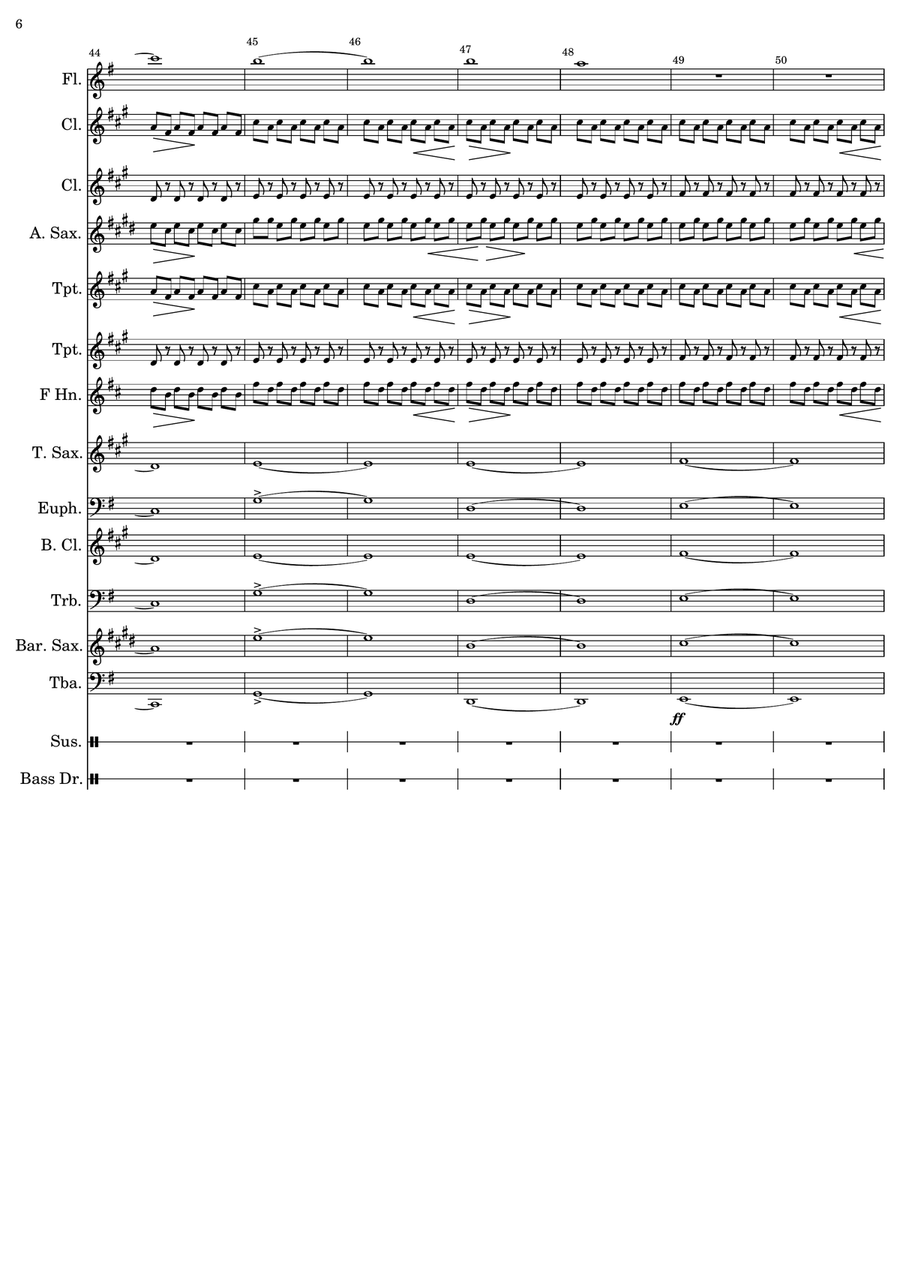 Sunshine (adagio In D Minor) Small Ensemble scores gallery preview page 6