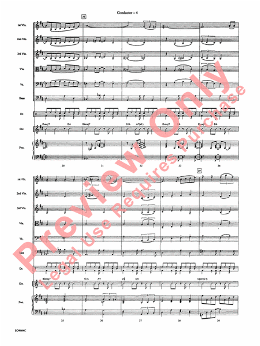 Night and Day String Orchestra scores gallery preview page 7