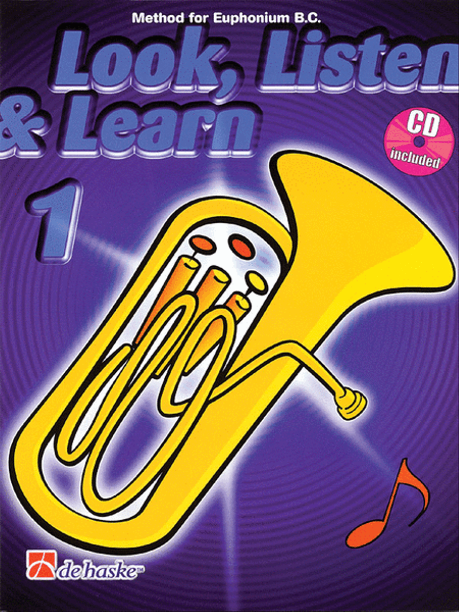 Look, Listen & Learn - Method Book Part 1 Euphonium scores gallery preview page 1