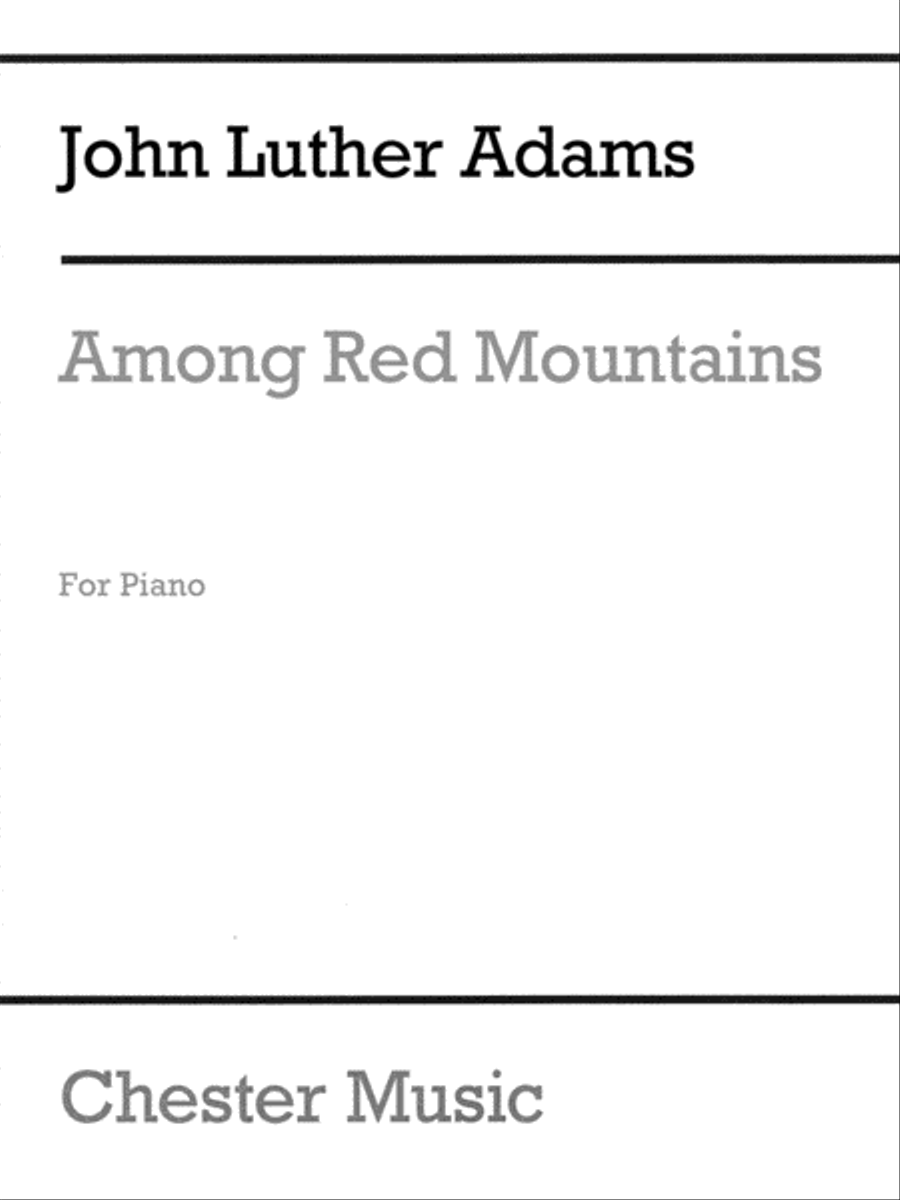 Among Red Mountains Piano Solo scores gallery preview page 1