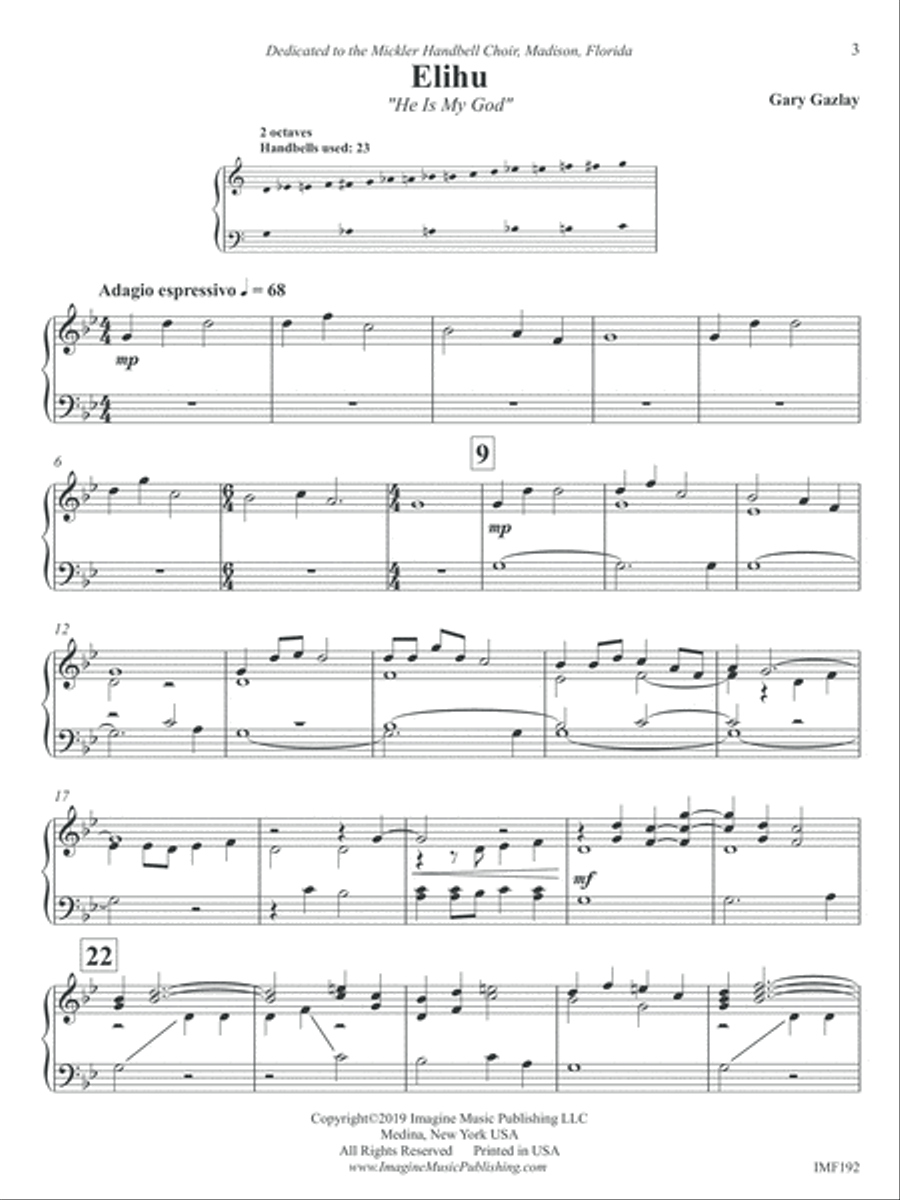 Elihu Handbell Choir scores gallery preview page 2