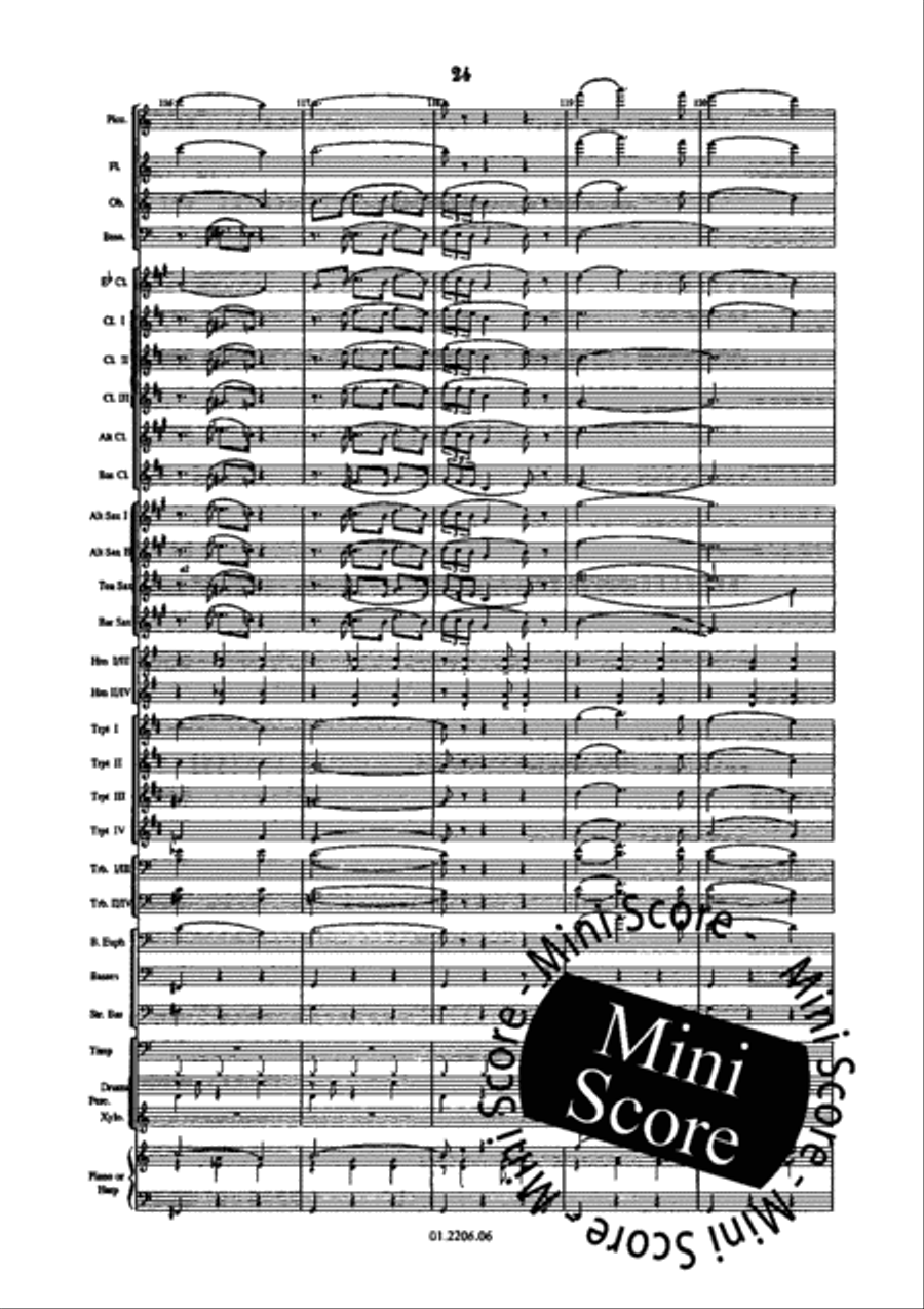 Glenn Plays Afer The Ball Concert Band scores gallery preview page 28