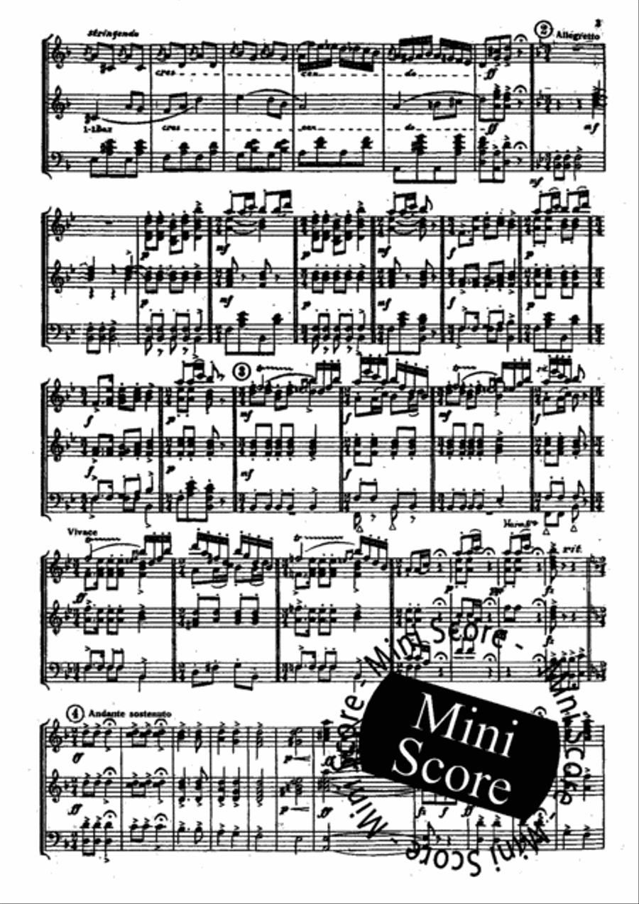 Slavische Rhapsodie No. 2 Concert Band scores gallery preview page 4