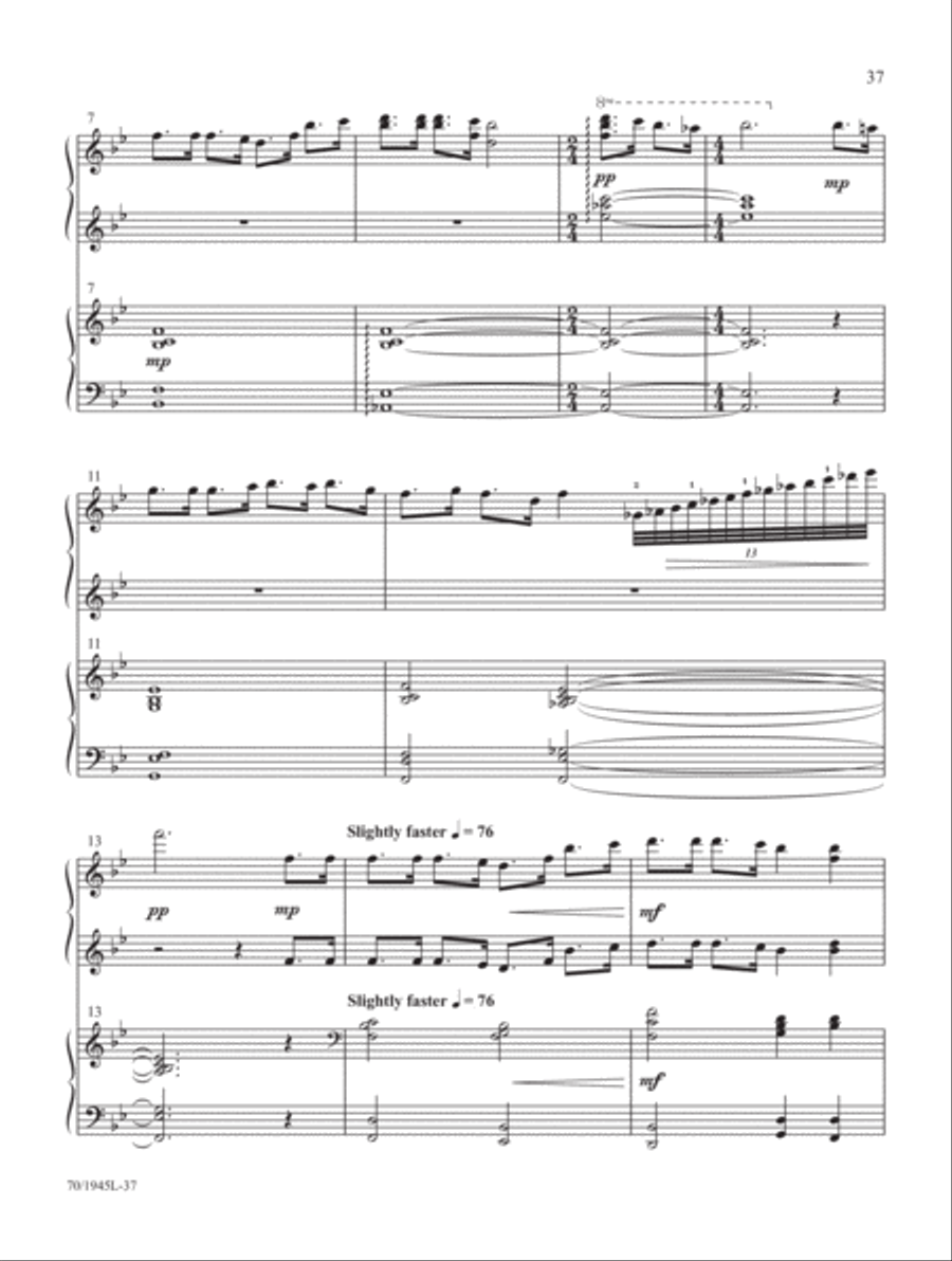Come, Christians, Join to Play! Piano Duet scores gallery preview page 20