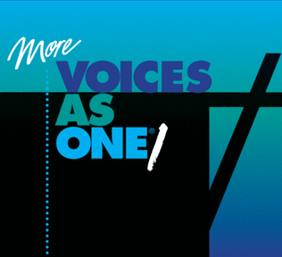Book cover for More Voices As One 1 Two CD set