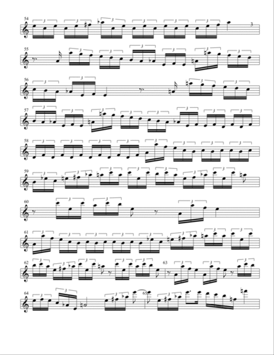 The Song of My Father (Epic Orchestral) Flute Solo scores gallery preview page 3