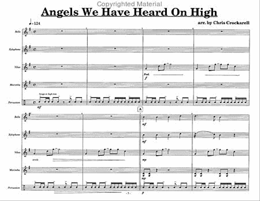 Christmas Ditties Christmas Ditties Percussion Ensemble scores gallery preview page 3