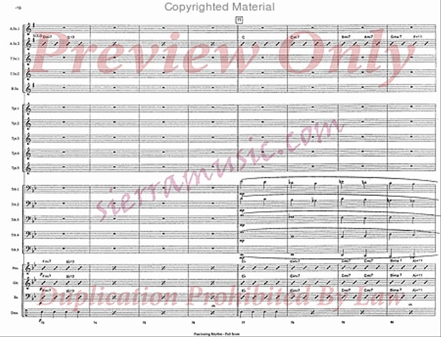 Fascinating Rhythm Fascinating Rhythm Jazz Ensemble scores gallery preview page 11