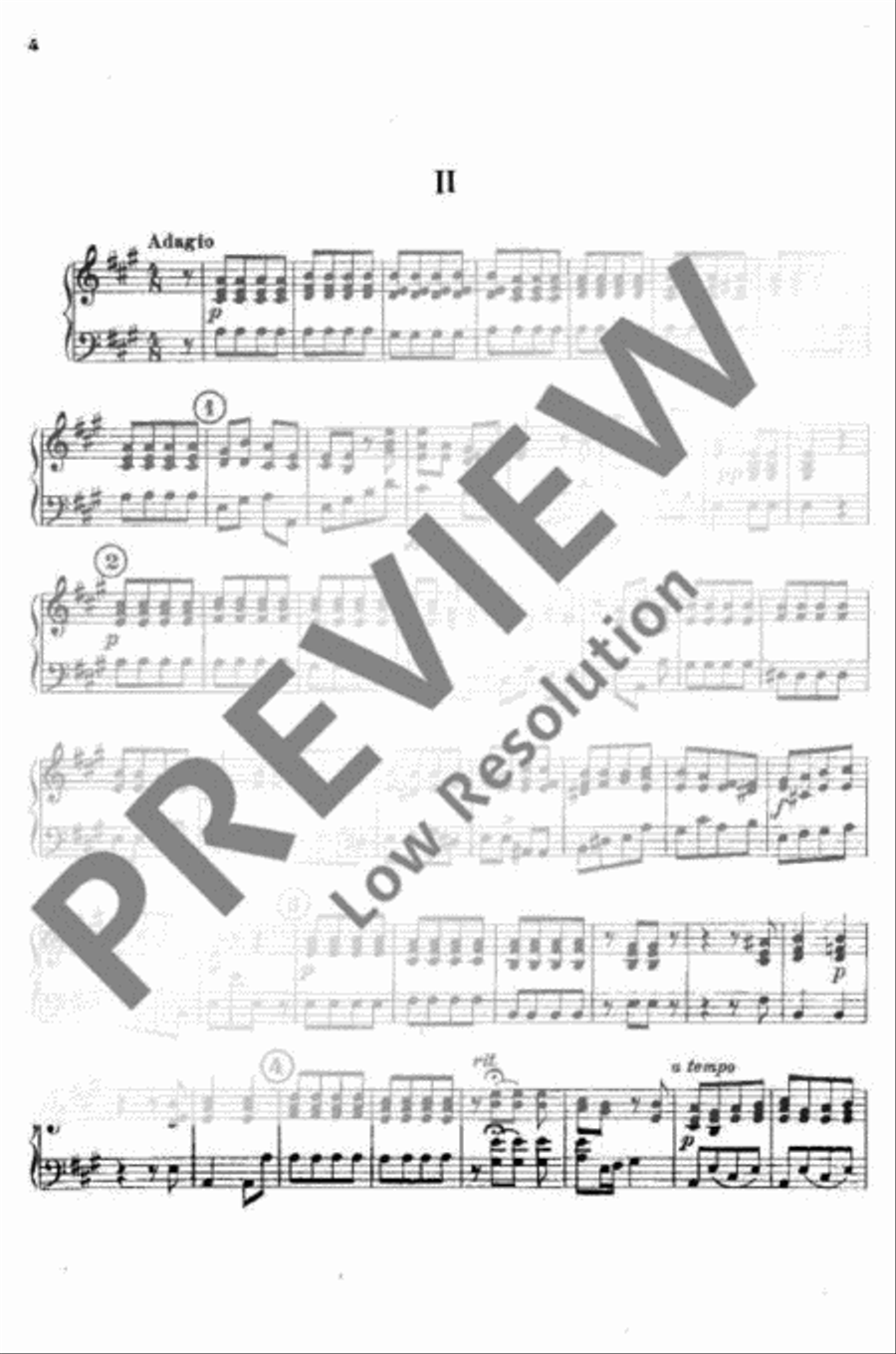Concerto E Major Concerto E Major Harpsichord scores gallery preview page 5