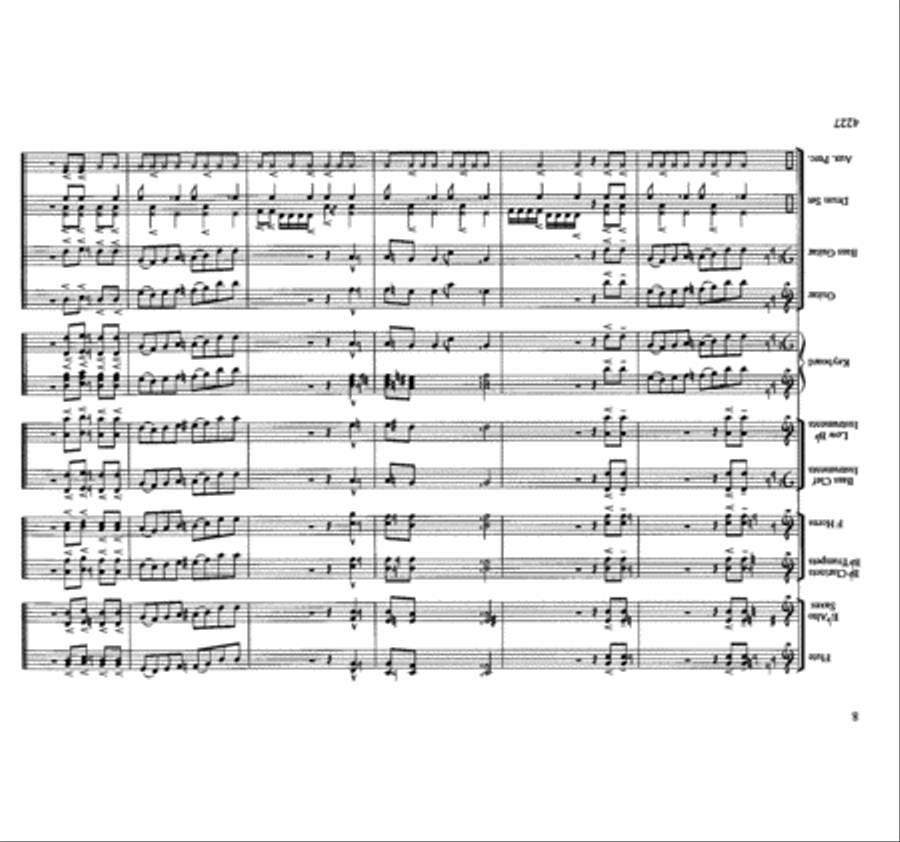 First Things First Concert Band scores gallery preview page 9