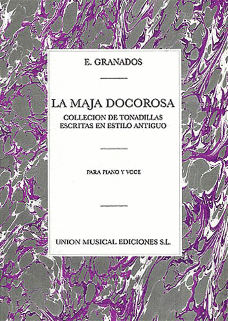 La Maja Dolorosa Voice Solo scores gallery preview page 1