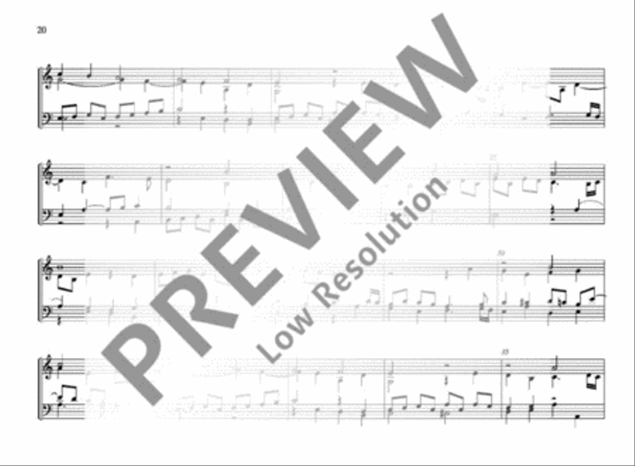 Complete Organ Works Organ scores gallery preview page 21