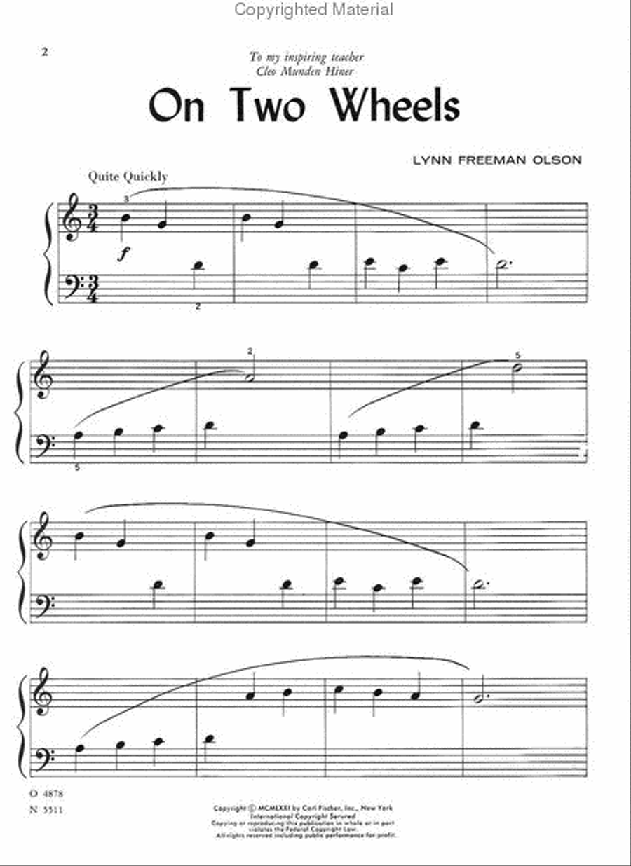 Near the Beginning Near the Beginning Easy Piano scores gallery preview page 2