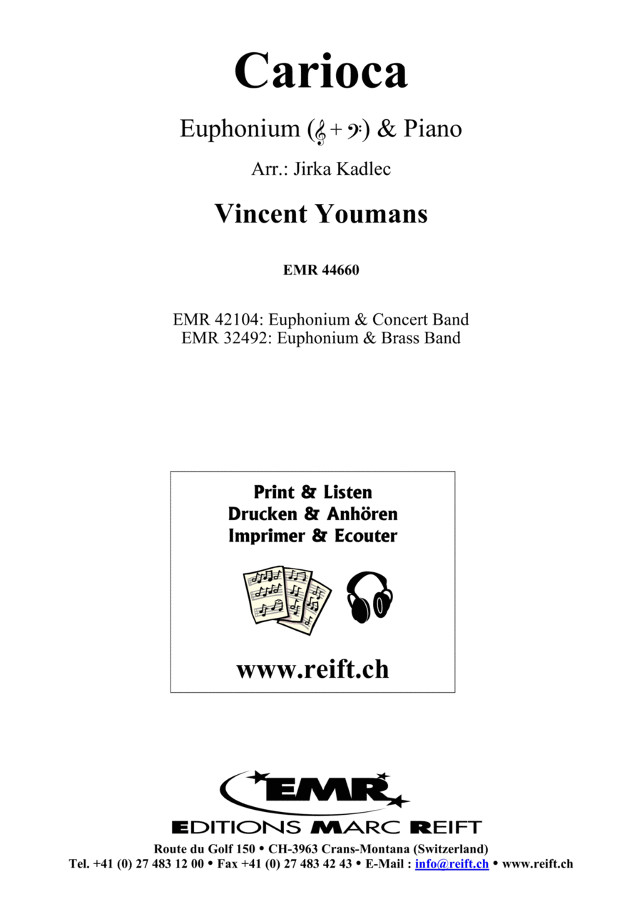 Carioca Euphonium scores gallery preview page 1