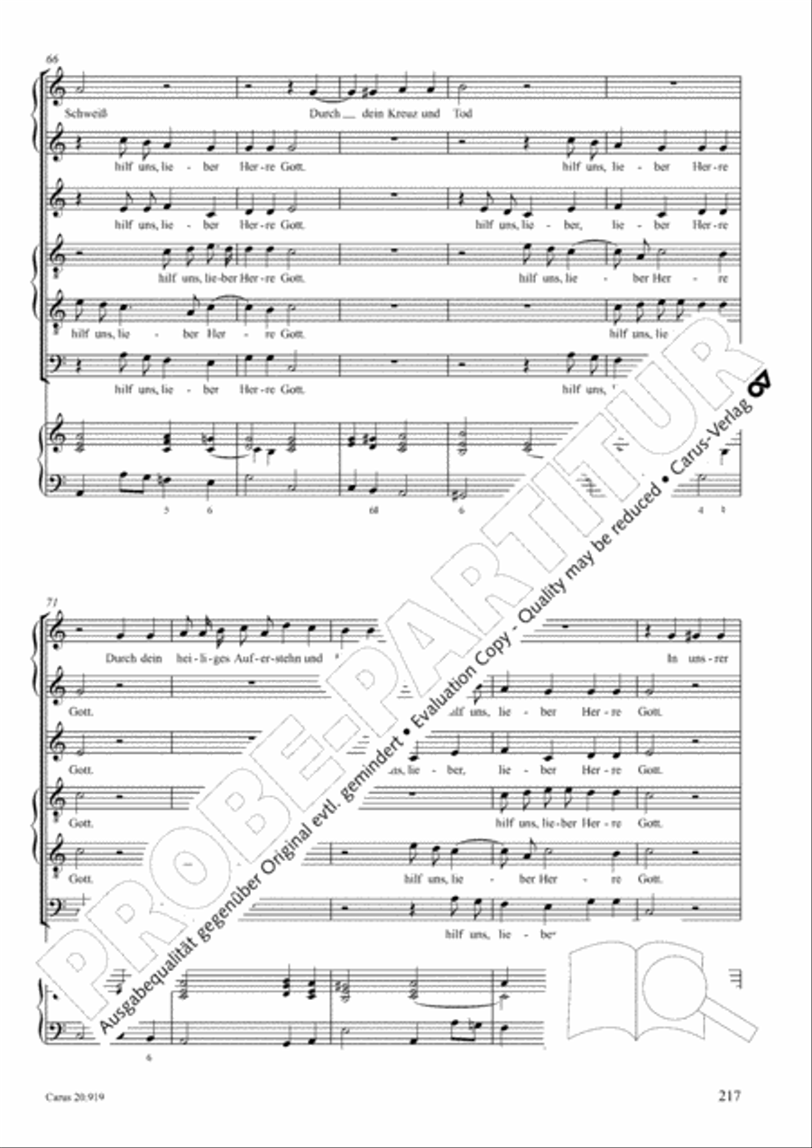 Opera varia I. Works with 1-7 parts (Complete edition, vol. 19) [Werke mit 1-7 obligaten Stimmen] Score scores gallery preview page 274