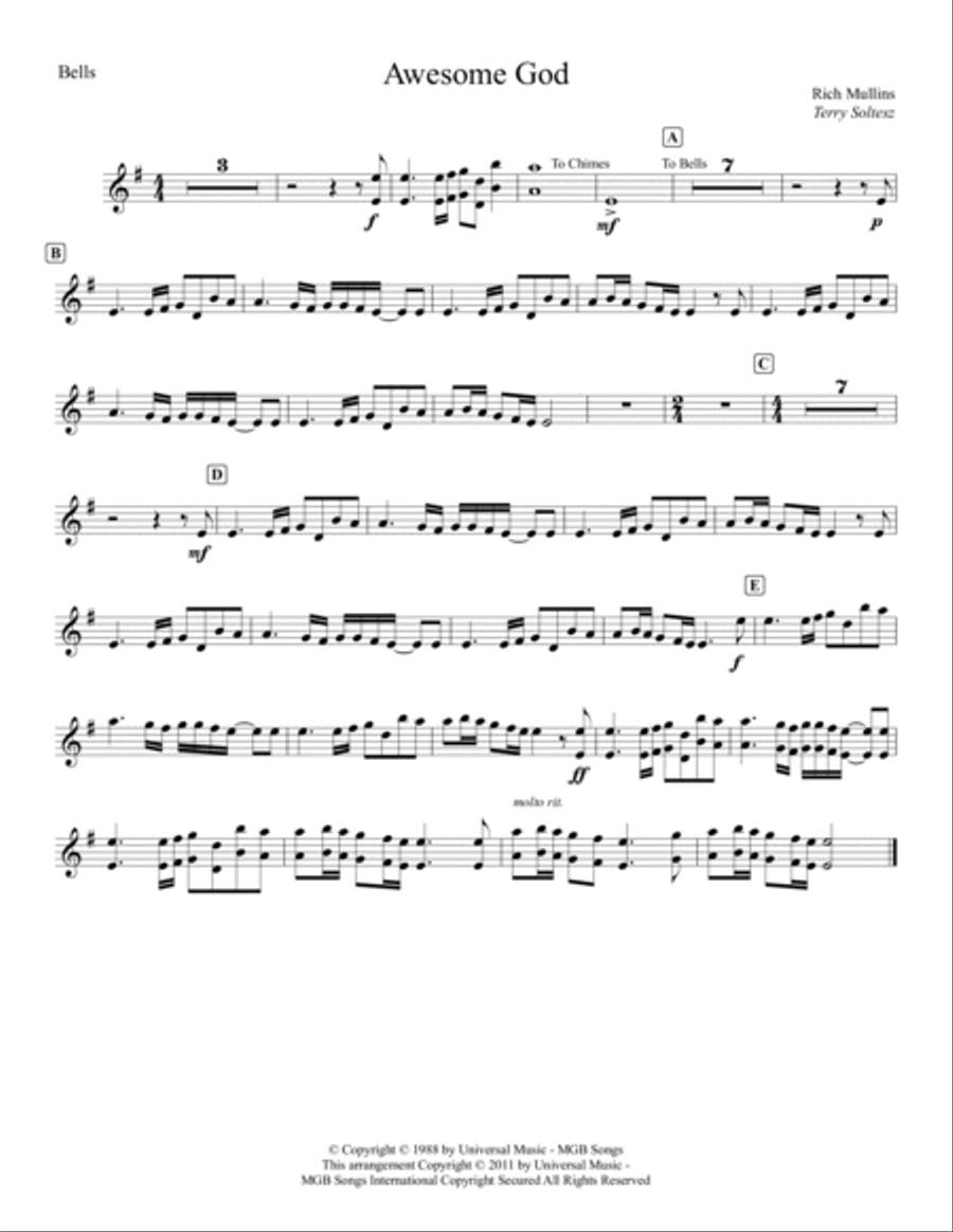 Awesome God Chamber Music scores gallery preview page 6